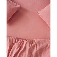 Piglet In Bed Linen Rich Plain Fitted Sheet Pink