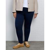 Live Unlimited London Cotton Rich Jeggings Navy