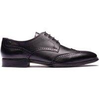 Base London Leather Brogues Black
