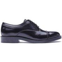 Base London Leather Oxford Shoes Black