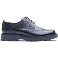 Base London Leather Brogues Black