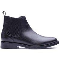 Base London Leather Chelsea Boots Black