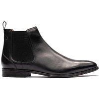 Base London Leather Chelsea Boots Black