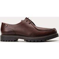Base London Leather Casual Shoes Brown