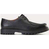 Base London Leather Casual Shoes Black