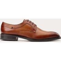 Base London Leather Derby Shoes Tan