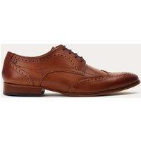 Base London Leather Lace Up Brogues Tan