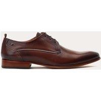 Base London Leather Derby Shoes Brown