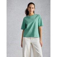 White Stuff Pure Cotton T-Shirt Teal