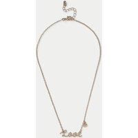 M&S Gold Love Necklace Gold