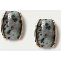 Autograph Natural Stone Stud Earrings Blue