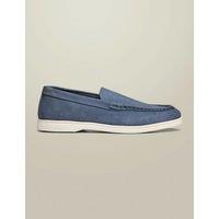Charles Tyrwhitt Suede Slip-On Loafers Blue