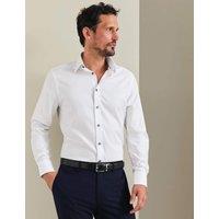 Charles Tyrwhitt Slim Fit Non-Iron Pure Cotton Twill Shirt White