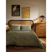 Night Lark 10.5 Tog Coverless Duvet & Pillowcase Olive