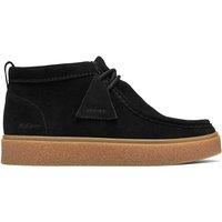 Clarks Boxbee Walla Suede Ankle Boots Black