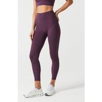 Lilybod Chloe High Waisted Fitted Leggings Plum