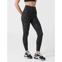Lilybod Savana High Waisted Reflective Print Leggings Black Mix