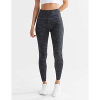 Lilybod Astrid High Waisted Stucco Print Leggings Black