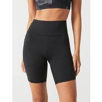 Lilybod Lottie High Waist Pockets Bike Shorts Black