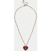 M&S Red Enamel Heart Neckwear Gold