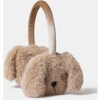 M&S Faux Fur Dog Earmuffs Beige