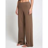 Girlfriend Collective Jada Float High Waisted Straight Leg Joggers Taupe