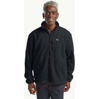 Jack Wolfskin Sumetro Fleece Zip Up Funnel Neck Jacket Navy