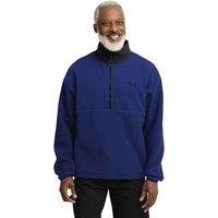 Jack Wolfskin Sumetro Half Zip Funnel Neck Fleece Jacket Mid Blue
