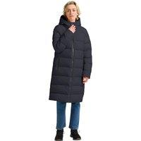 Jack Wolfskin Frozen Palace Longline Puffer Coat Dark Navy