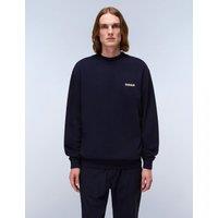 Napapijri Small Box Pure Cotton Sweatshirt Dark Navy