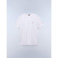 Napapijri Pure Cotton Crew Neck T-Shirt White