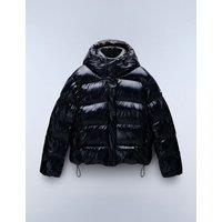 Napapijri Glane Mirror Puffer Jacket Black