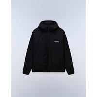 Napapijri Biois Hooded Funnel Neck Sports Jacket Black