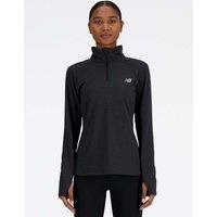 New Balance Sport Essentials Space Dye Half Zip Sweatshirt Black