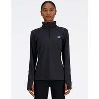 New Balance Sport Essentials Space Dye Half Zip Sweatshirt Black