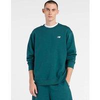 New Balance Cotton Rich Crew Neck Sweatshirt Dark Teal