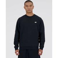 New Balance Cotton Rich Crew Neck Sweatshirt Black