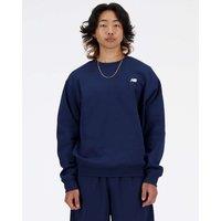 New Balance Cotton Rich Crew Neck Sweatshirt Natural