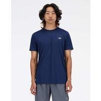 New Balance Sport Essential Crew Neck T-Shirt Navy