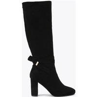 Carvela Block Heel Knee High Boots Black