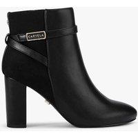 Carvela Block Heel Ankle Boots Black