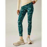 Regatta Outdoor Comfort Contour Walking Leggings Green