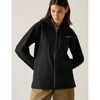 Regatta Birchdale II Waterproof Hooded Rain Jacket Black