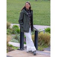 Regatta Brielly Waterproof Insulated Hooded Raincoat Khaki