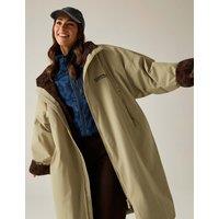 Regatta Waterproof Leopard Lined Changing Robe Beige