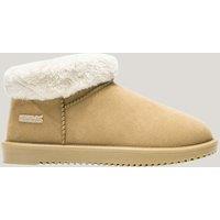 Regatta Waterproof Flat Borg Lined Shoe Boots Brown