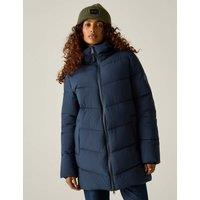 Regatta Faye Water Repellent Hooded Padded Jacket Navy