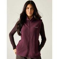 Regatta Sweetness Fleece Funnel Neck Zip Up Gilet Purple