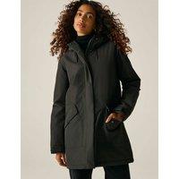 Regatta Sophia Waterproof Hooded Padded Jacket Black