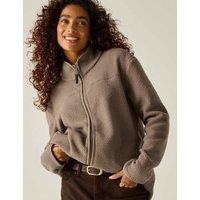 Regatta Frankie Borg Full Zip Fleece Taupe